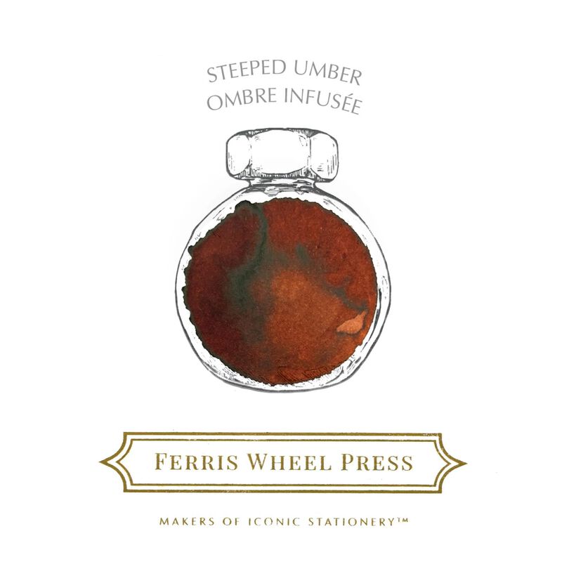 Ferris Wheel Press Fountain Pen Ink 38ml - Steeped Umber image number 1
